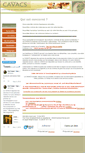 Mobile Screenshot of cavacs-france.com
